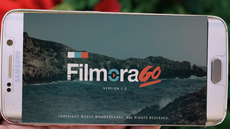 Phần mềm edit video trên điện thoại - FilmoraGo