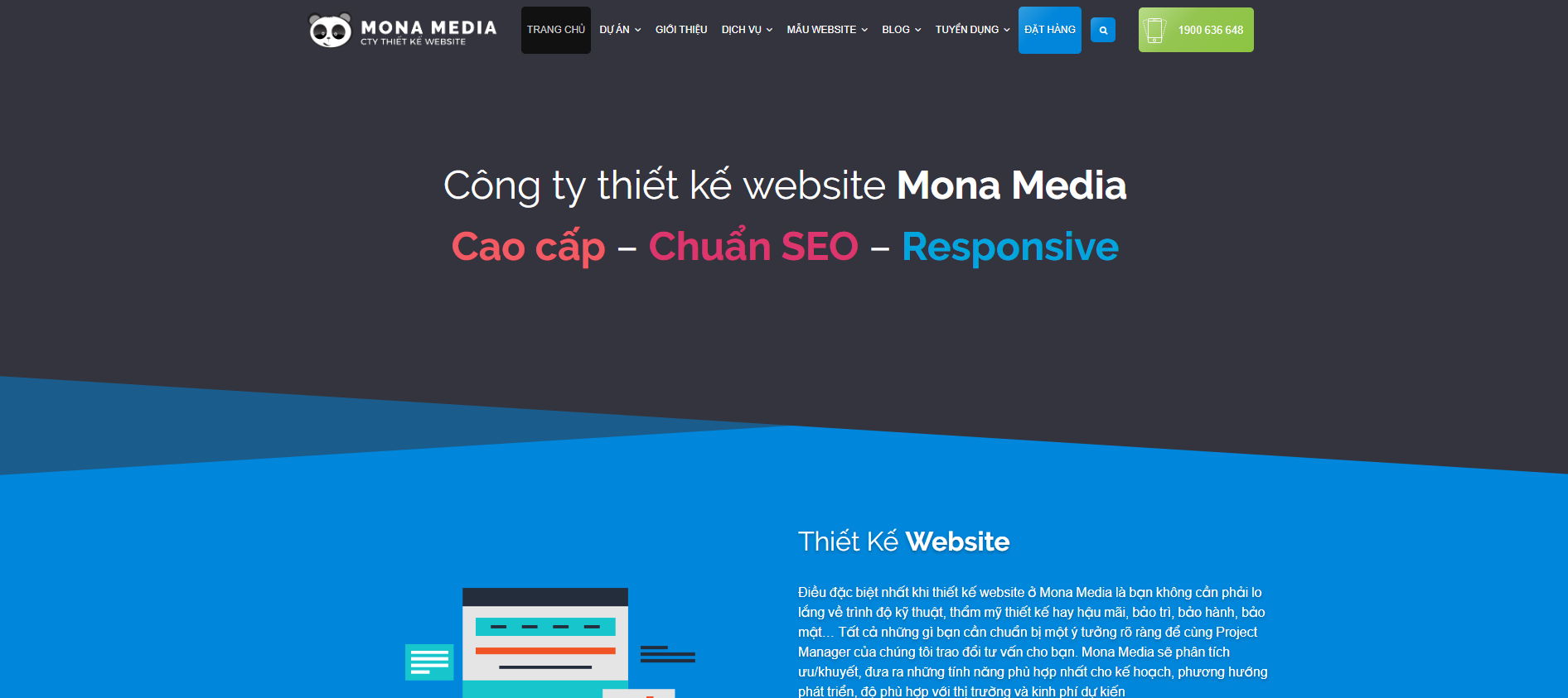 Mona Media - Công ty thiết kế, lập trình website chuyên nghiệp 
