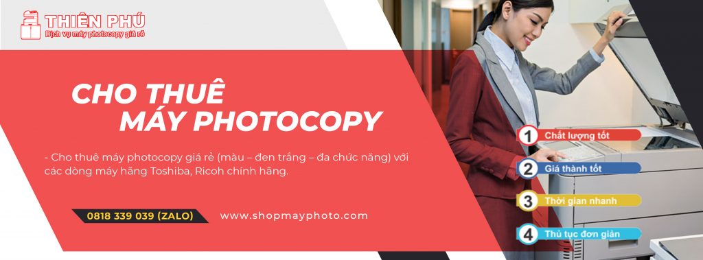 Thiên Phú Copier - Dịch vụ bán và cho thuê máy photo