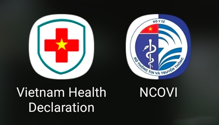 Phần mềm sức khỏe nCoV và Vietnam Health Declaration