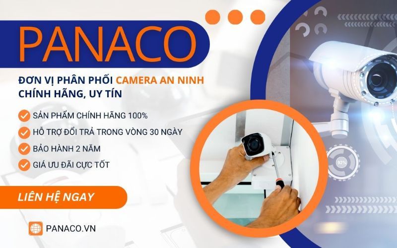 Mua Camera an ninh chính hãng tại Panaco