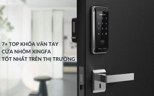 top khóa cửa vân tay cửa nhôm xingfa