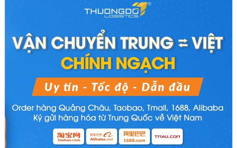 công ty đặt hàng taobao Thương Đô Logistics