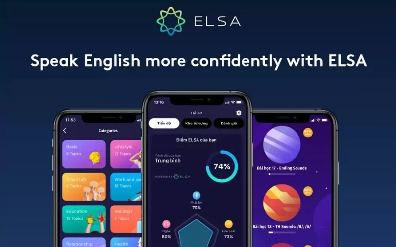 app luyện nói tiếng Anh ELSA Speak