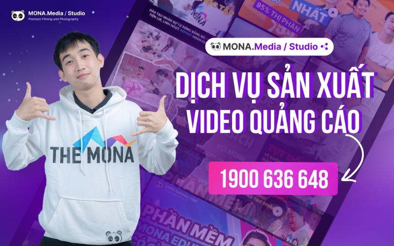 Dịch vụ sản xuất TVC quảng cáo tại MONA Media