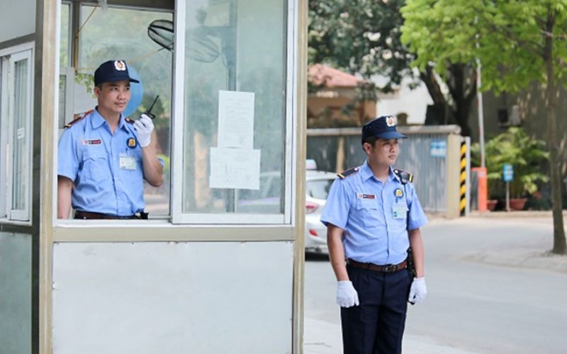bố trí nhân viên bảo vệ chuyên nghiệp