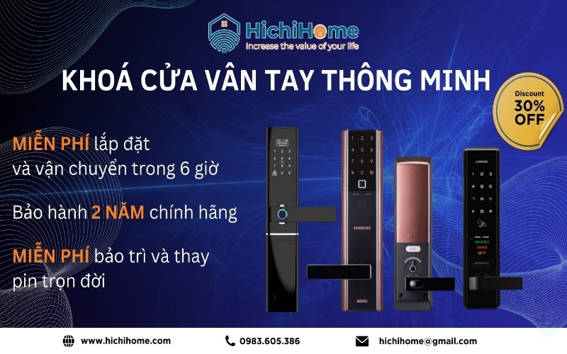 Đại lý khóa điện tử chính hãng HichiHome