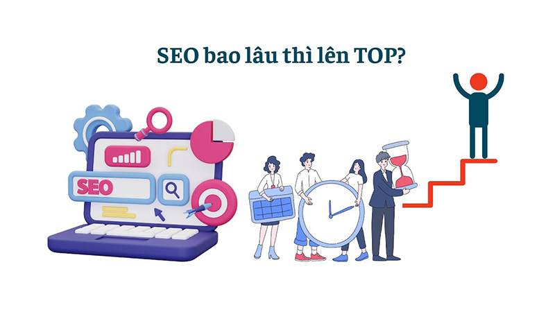 seo bao lâu thì lên top
