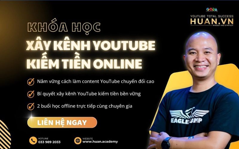 khóa học làm youtube bằng ai