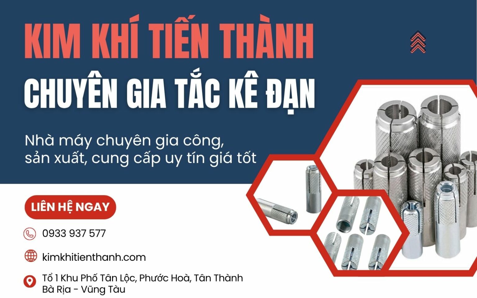 Kim Khí Tiến Thành - Xưởng gia công tác kê đạn chất lượng cao