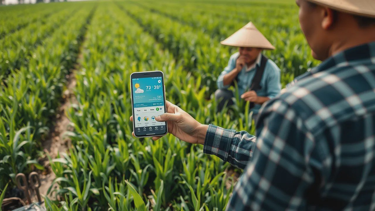 App dự báo thời tiết chi tiết theo khu vực nông vụ App dự báo thời tiết chi tiết theo khu vực nông vụ